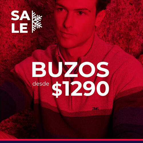 SALE - bUZOS para ellos