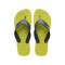 TRACK WAVES - HAVAIANAS NEGRO/VERDE