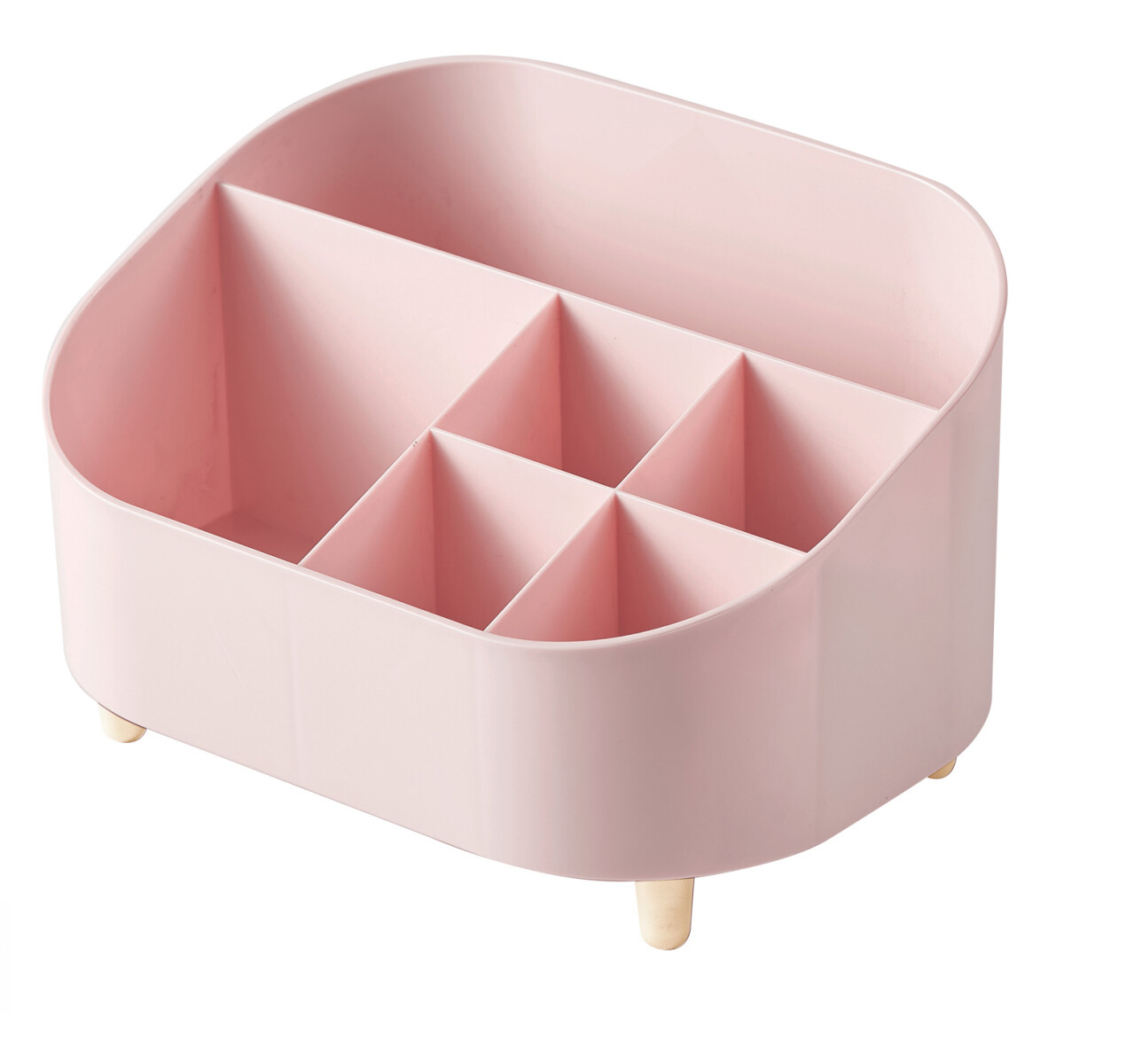 Organizador maquillaje - rosa 