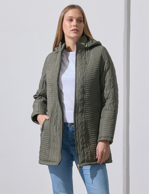 Campera Capitoneada OLIVA