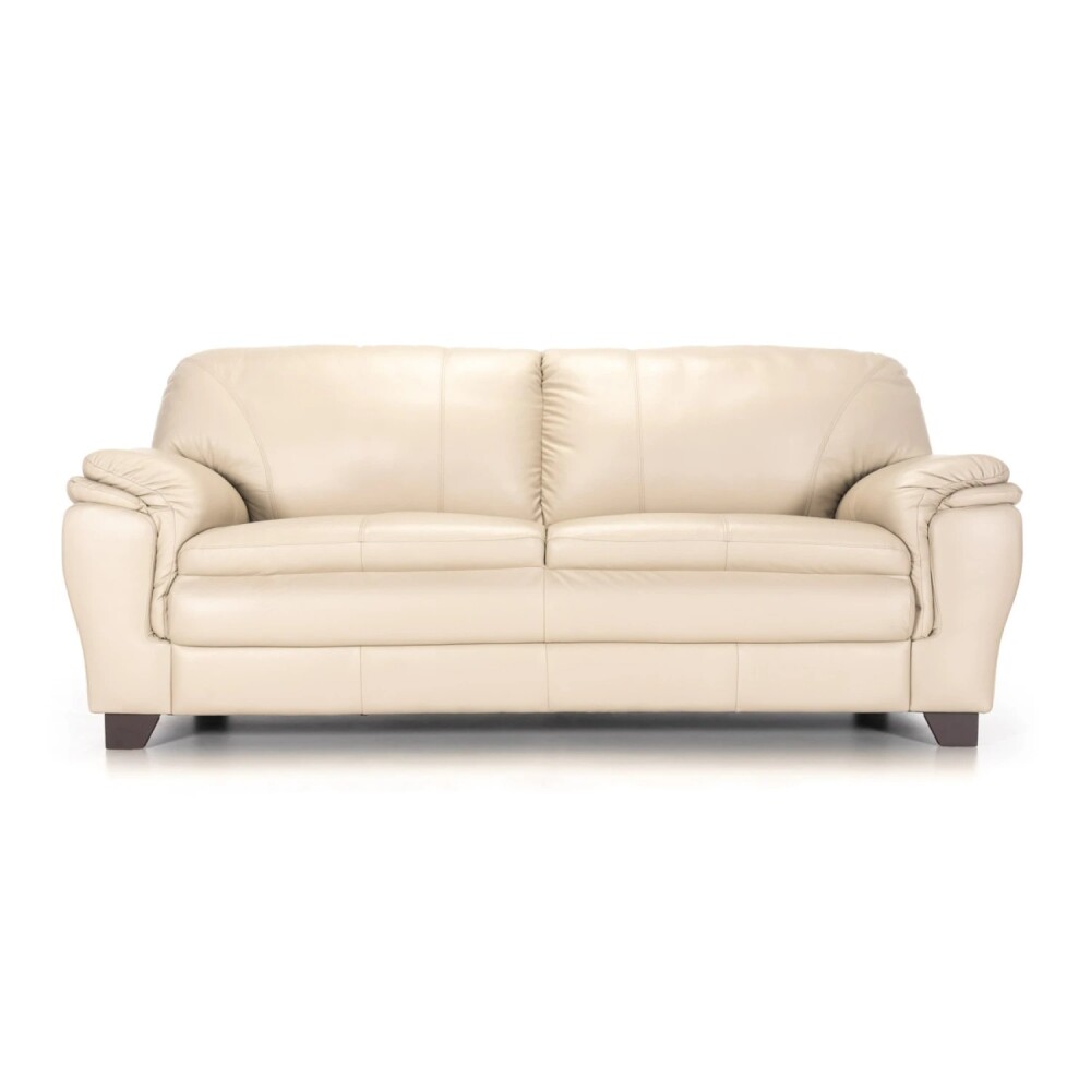 Sillón 100% Cuero - 3 Cuerpos - Monza Arena