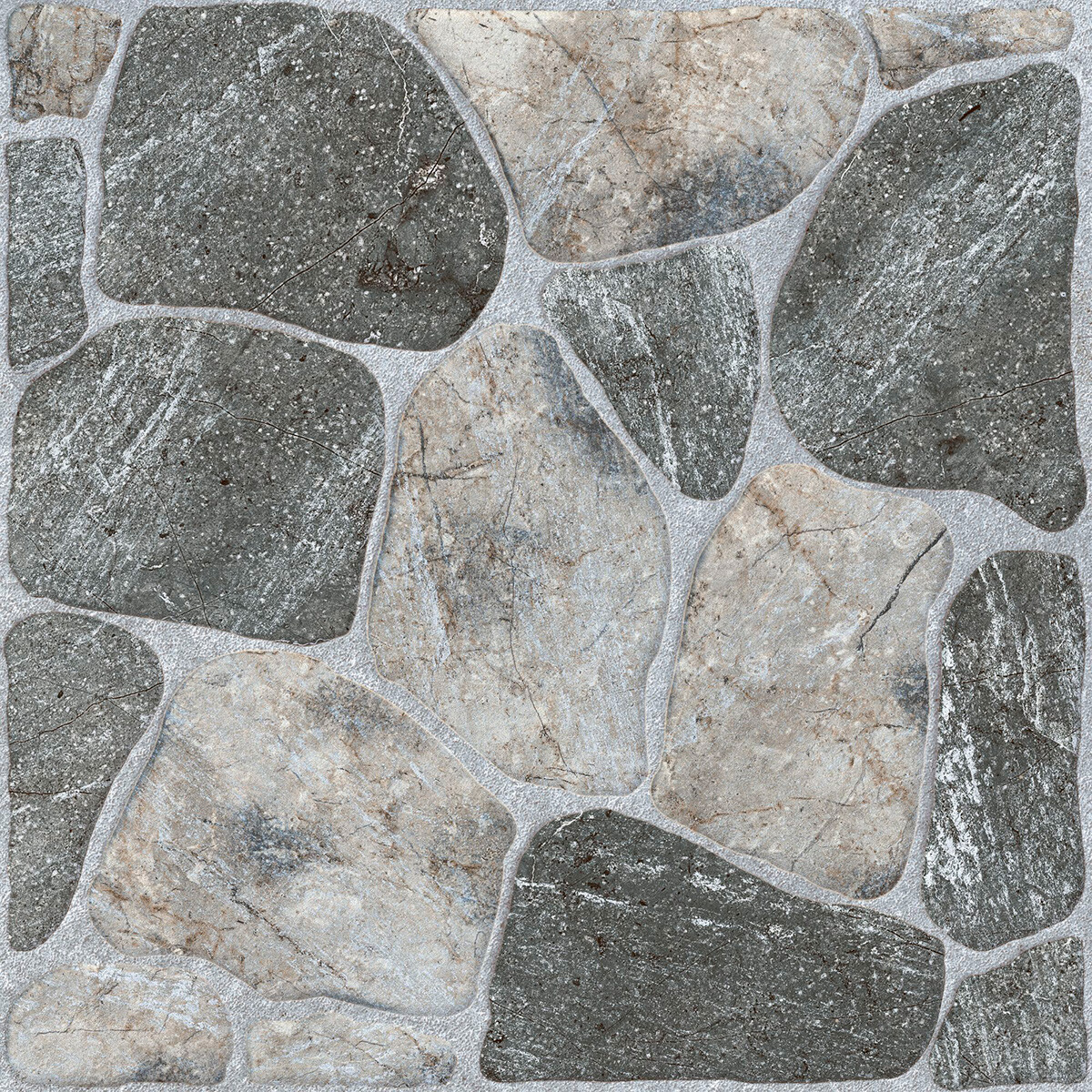 Cerámica Roccia Gray "a" 44x44 Cm 