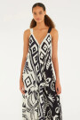 VESTIDO TROPICANO Negro