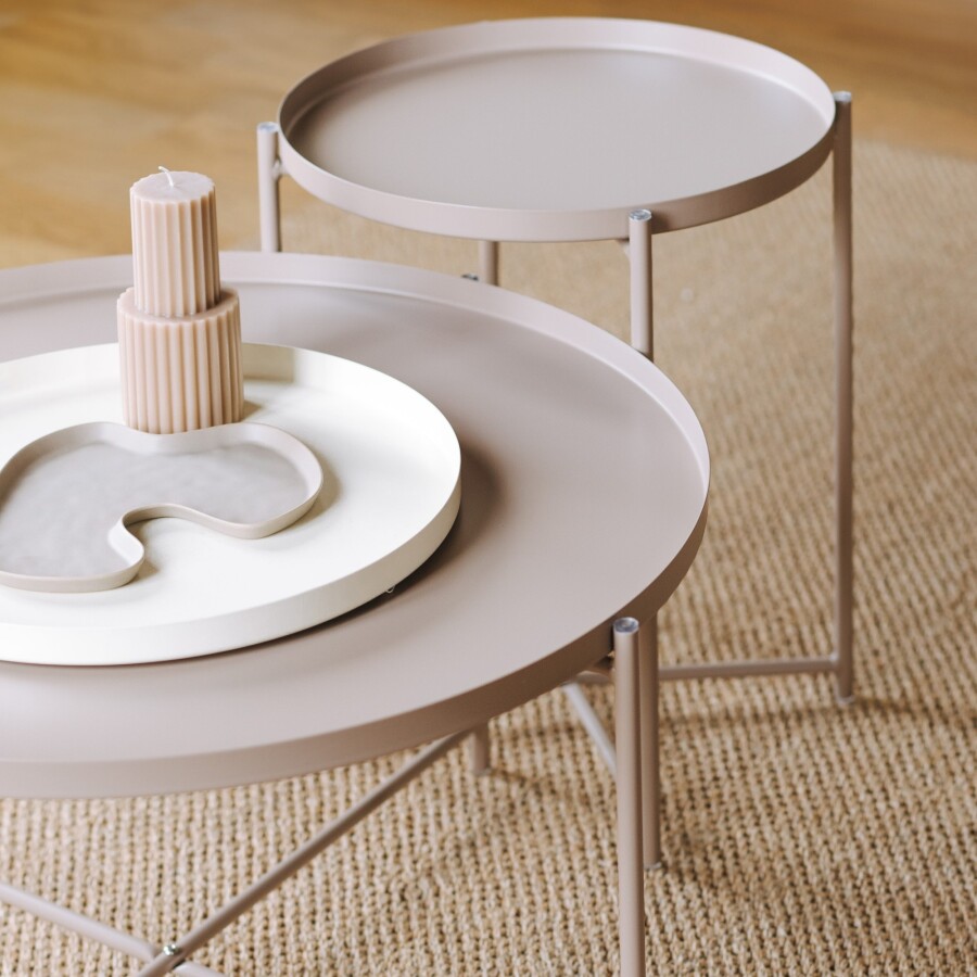 Mesa Baja Tray Grande Capuchino | PREVENTA