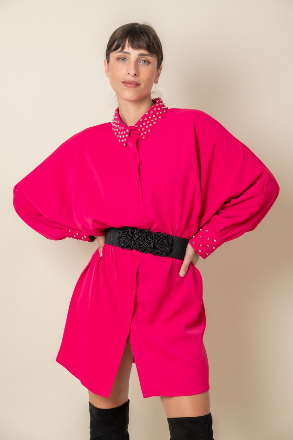 CAMISA NARDO Fucsia