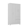 Ropero Nero 4 Puertas 2 Cajones Blanco 8432ab Mdp Ropero Nero 4 Puertas 2 Cajones Blanco 8432ab Mdp