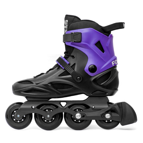 Rollers Profesionales Base Aluminio Abec11 Silicona Violeta