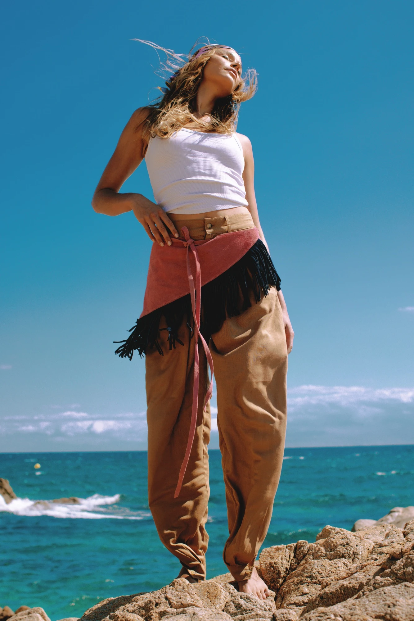 Colorful Gaucho Pants