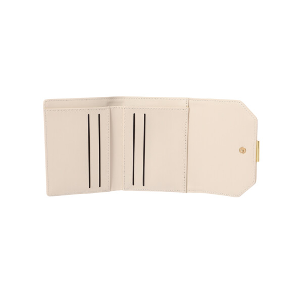 Billetera gold beige