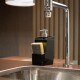 Dispensador de jabón líquido 500 ml NEGRO TRASLÚCIDO