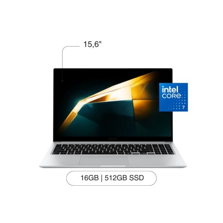 Notebook SAMSUNG Galaxy Book4 15,6' FHD 512GB/16GB Intel Core 7-150U W11 Notebook SAMSUNG Galaxy Book4 15,6' FHD 512GB/16GB Intel Core 7-150U W11