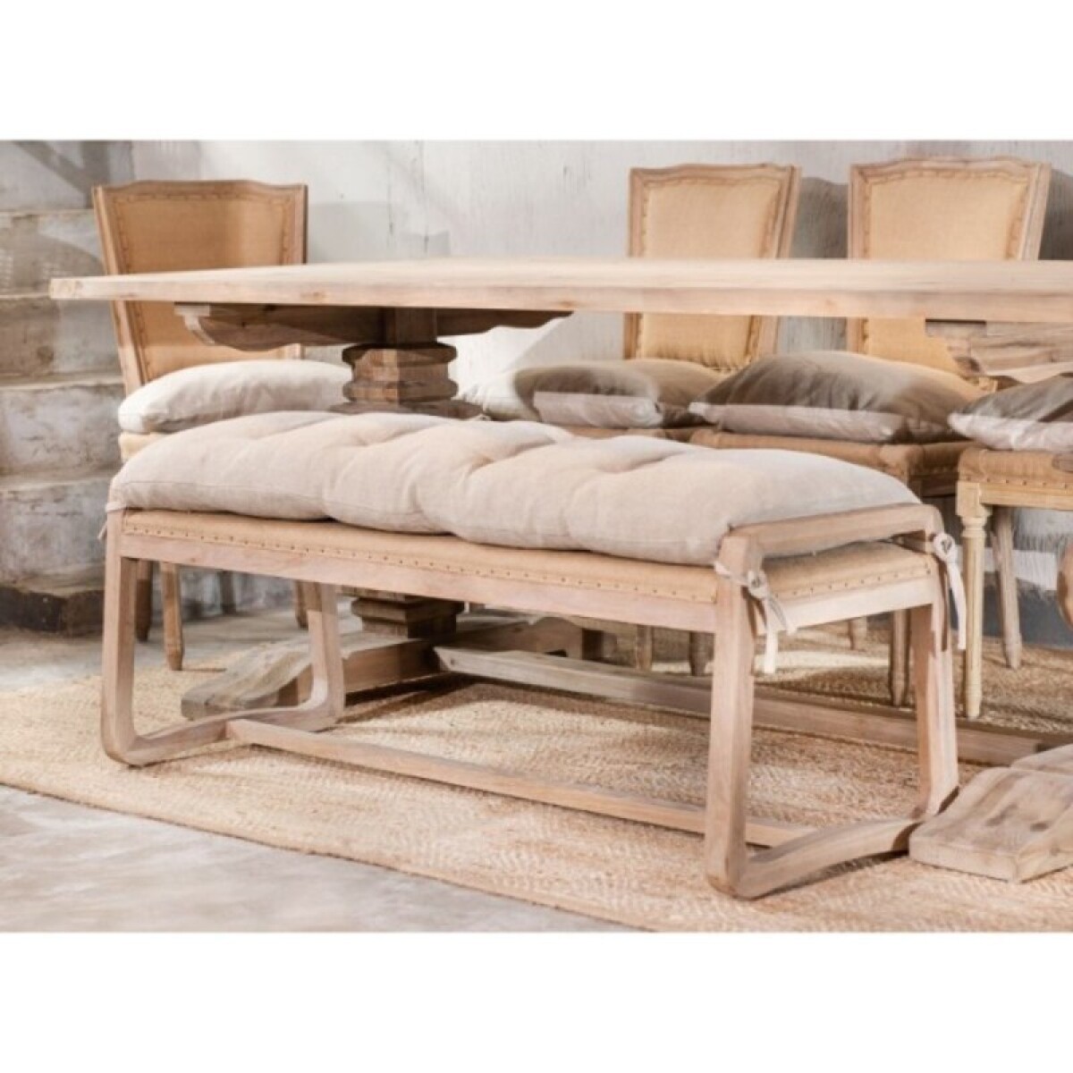 Banco Ottomano Beige 
