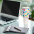 Vaso Térmico Metalico 1.2 Litros Diseño Sorbito Agua Cafe Ax Color Blanco