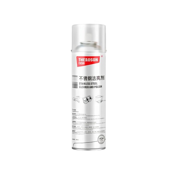 LIMPIADOR Y PULIDOR PARA ACERO EN SPRAY 480ML CLEAN Limpiador Y Pulidor Para Acero En Spray 480ml Clean