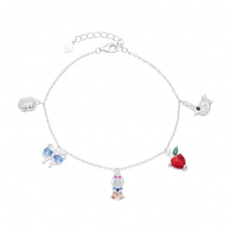 Pulsera de plata 925, PRINCESAS. Pulsera de plata 925, PRINCESAS.