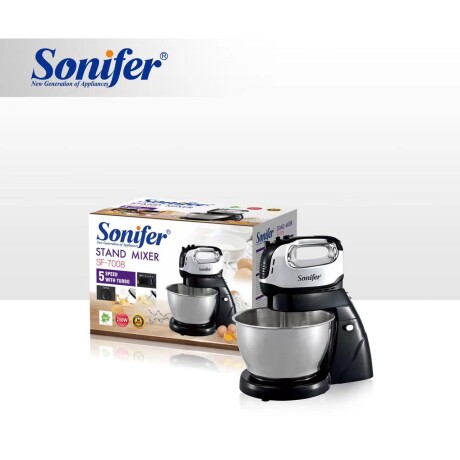 Batidora Planetaria Sonifer 5 Velocidades Con Bowl 4 Lts Batidora Planetaria Sonifer 5 Velocidades Con Bowl 4 Lts