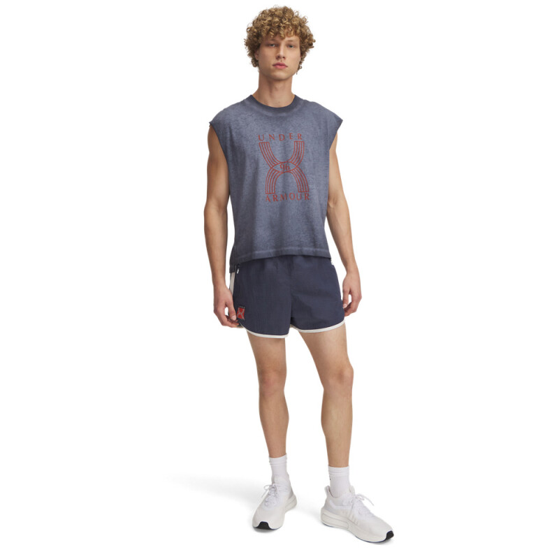 UA RUN 96 SHORTS-GRY GRY-044