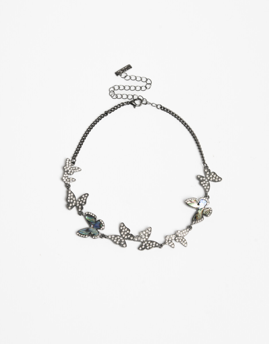 Collar Corto Mariposas 
