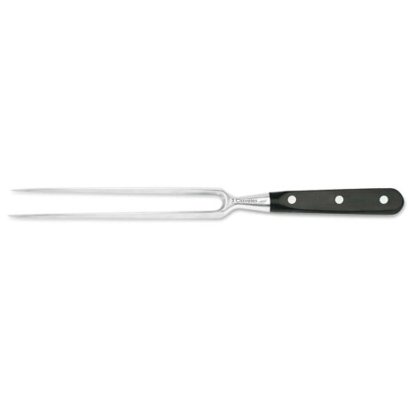 Tenedor Trinchar 16Cm C/ Pvc Mango Forge 3 Claveles Negro