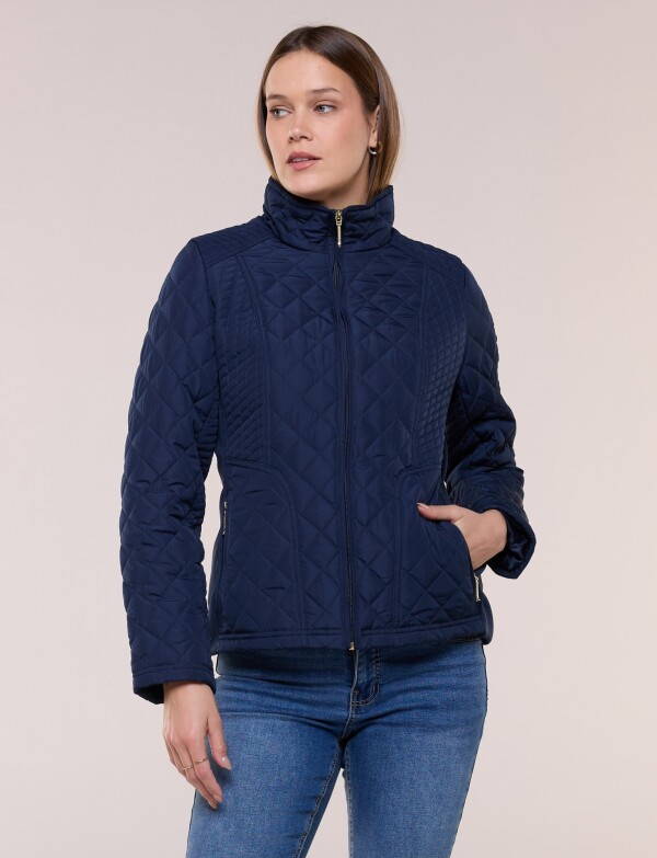 Campera Capitoneada AZUL