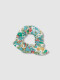 Crunchy De Estampado Liberty Verde