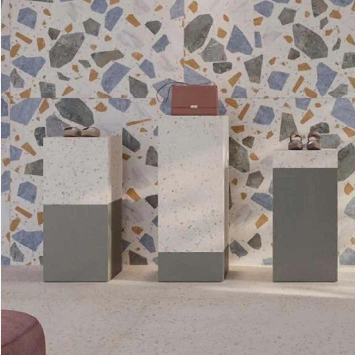 Porcelanato Flakes Be Nat - 1.44m2 