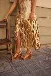 Tejido skirt Dorado