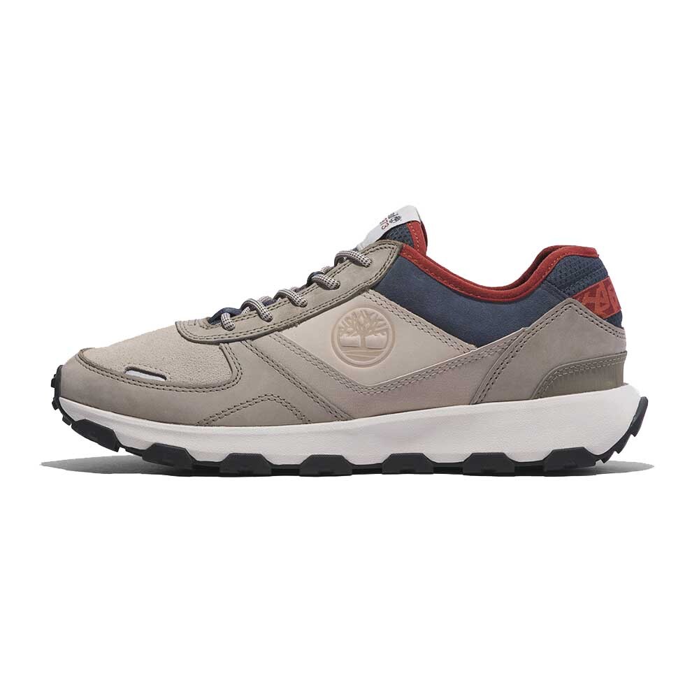 Low Lace Up - Hombre Light Taupe Nubuck