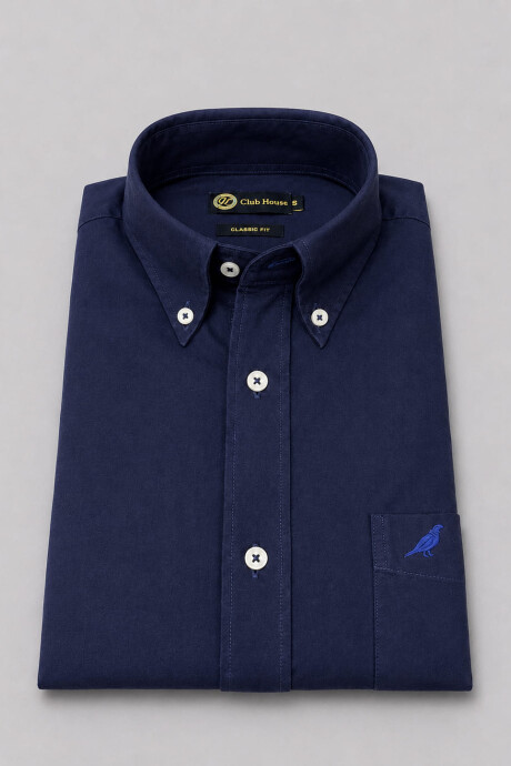 Camisa Classic Cotton Twill Navy