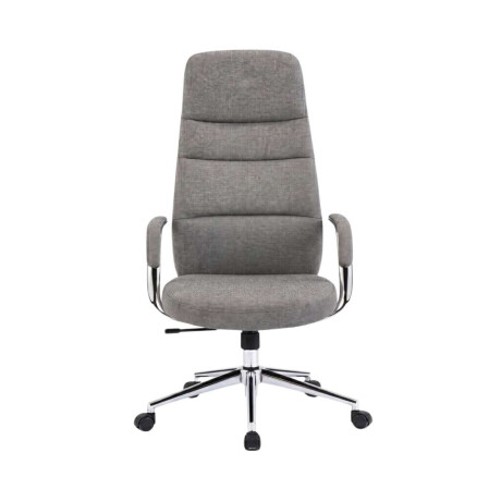 Silla de oficina Cromada 4 Posiciones Le Mans Gris Oscuro