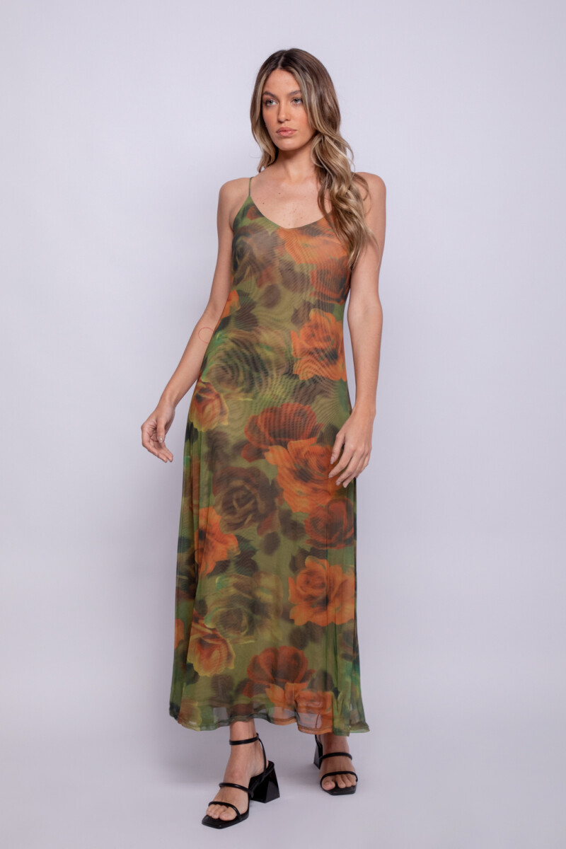 VESTIDO TULSA Verde Oliva