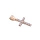 Cruz oro 18k y brillantes engarce 4 puntas. Cruz oro 18k y brillantes engarce 4 puntas.