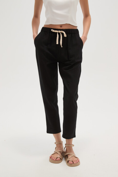 Pantalon Crispulo Negro