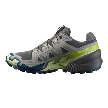 Salomon Speedcross 6 Para Hombre Gris-Lima