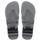 Ojota de Hombre Havaianas Top Basic Gris Acero