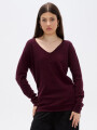 Remera Quelith Cereza Oscuro