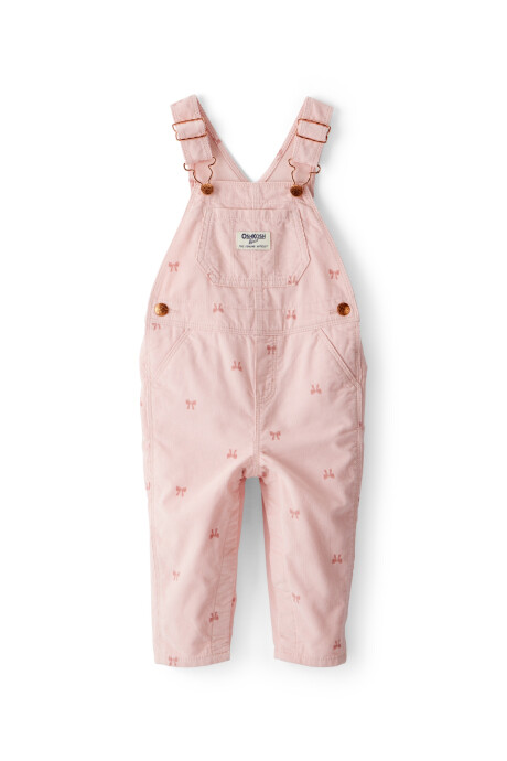 Enterito de pana, diseño moñas Sin color