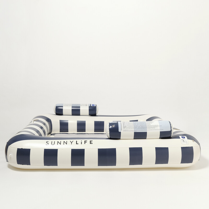 Colchoneta inflable de red para 2 personas Weekend Navy