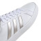 Championes de Mujer Adidas Grand Court Base 2.0 Blanco - Plateado