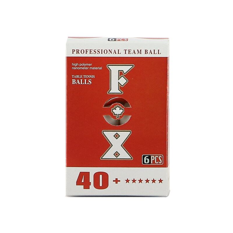 Pelotas Ping Pong X6 Blanco