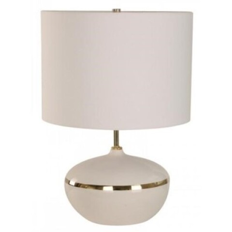 VELADOR DE MESA 1L E27 BLANCO CERAMICA VELADOR DE MESA 1L E27 BLANCO CERAMICA