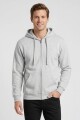 Campera deportiva clásica con capucha Gris melange claro