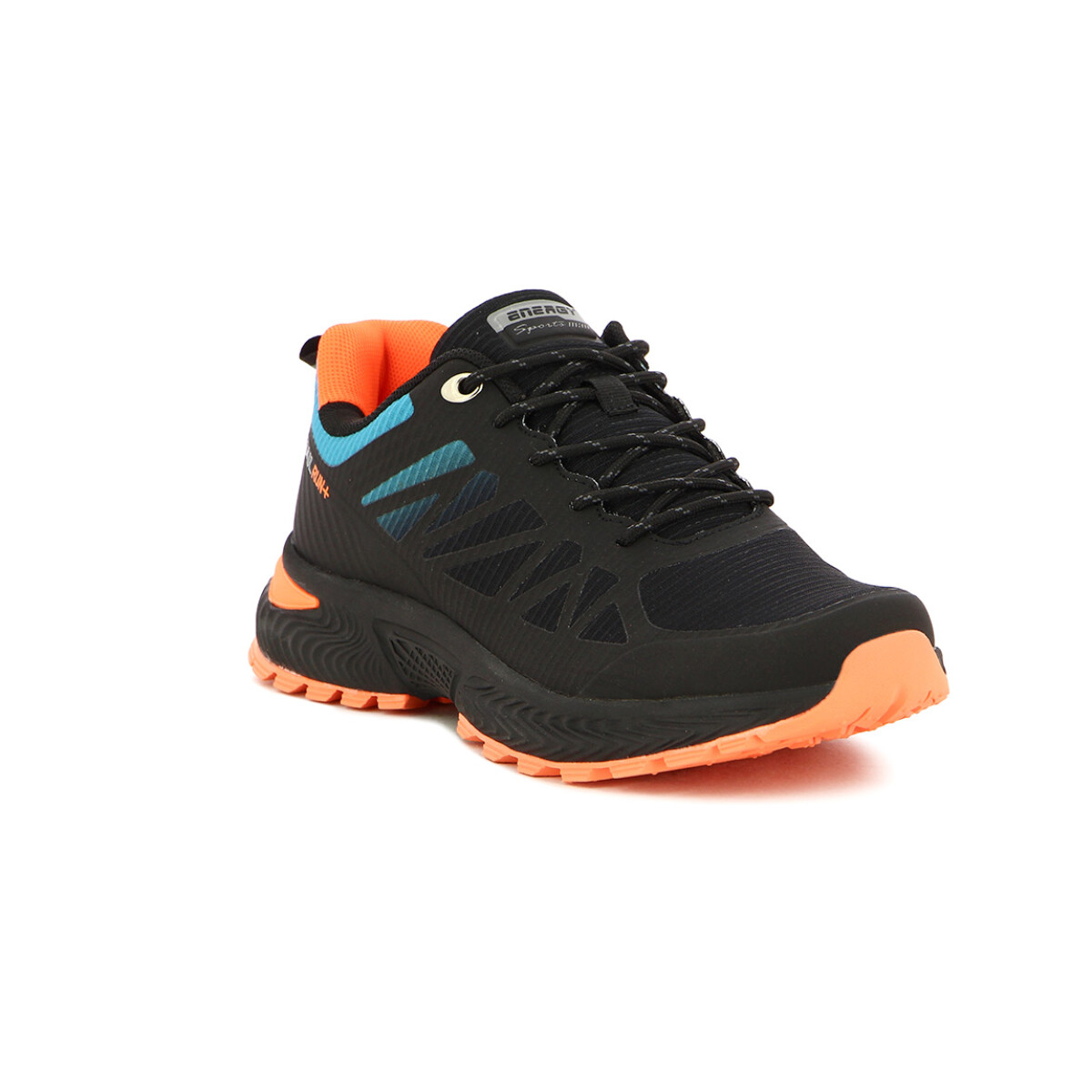 Get a Grip Calzado Casual Water Resistant Hombre - Negro-Azul - Negro-Azul 