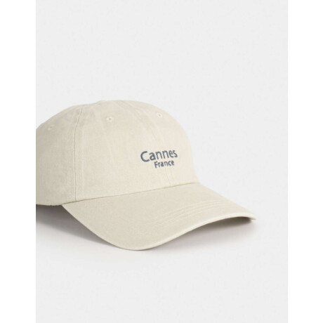 Gorra Denim ''cannes'' Blanco Crudo