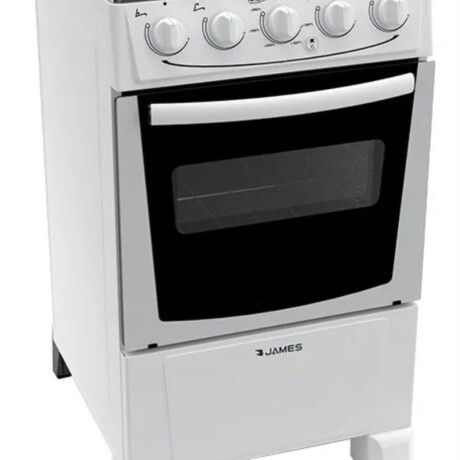 Cocina Gas James Horno Autolimpiante 4 Hornallas Termocupla Blanco