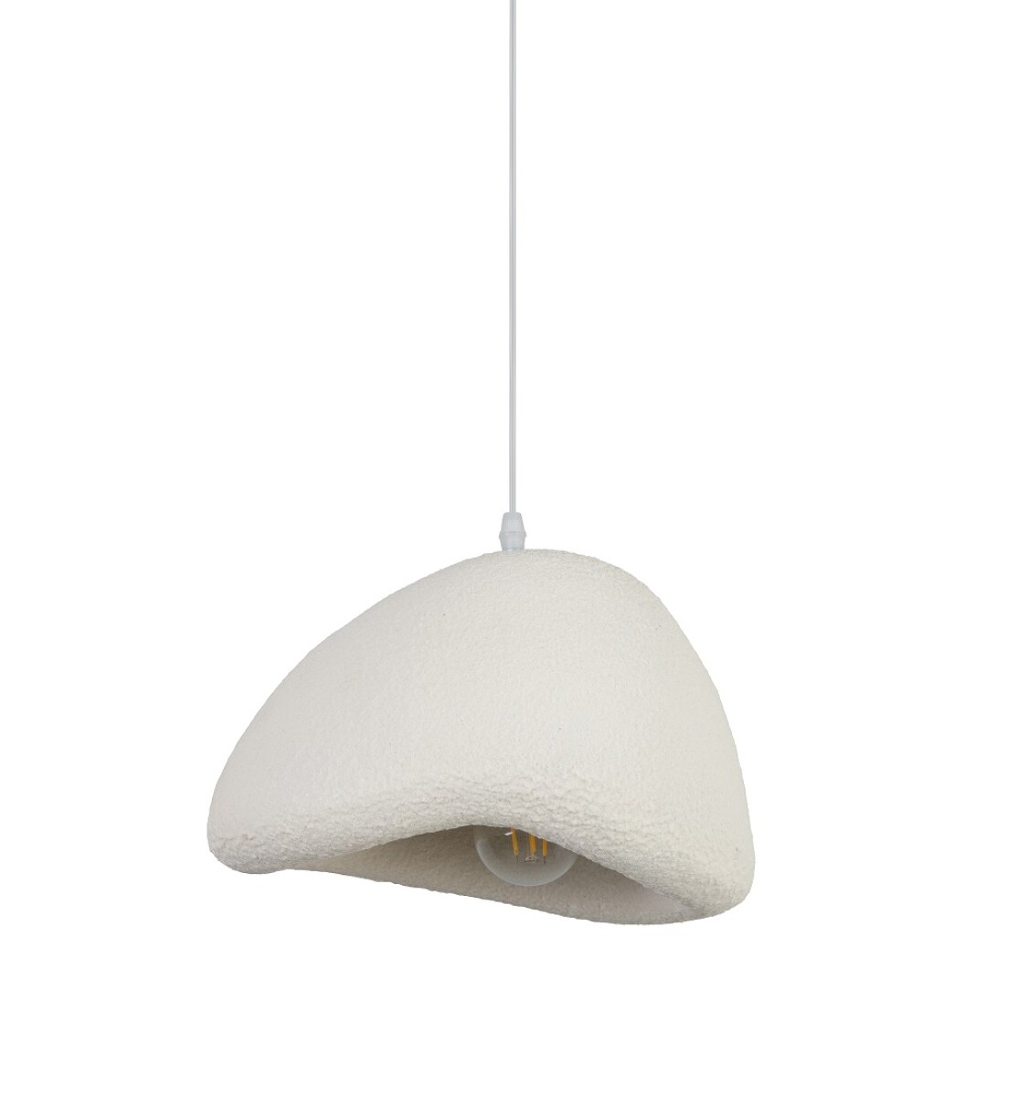 Colgante En Poliestireno Para Techo 30 Cm - Blanco 