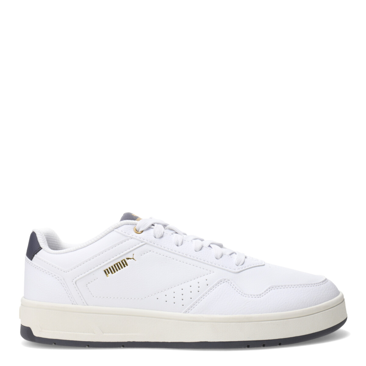 Championes de Hombre Puma Court Classic Puma - Blanco - Gris - Dorado 