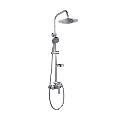Barral De Ducha Con Monocomando Cromo Dgc CROMO
