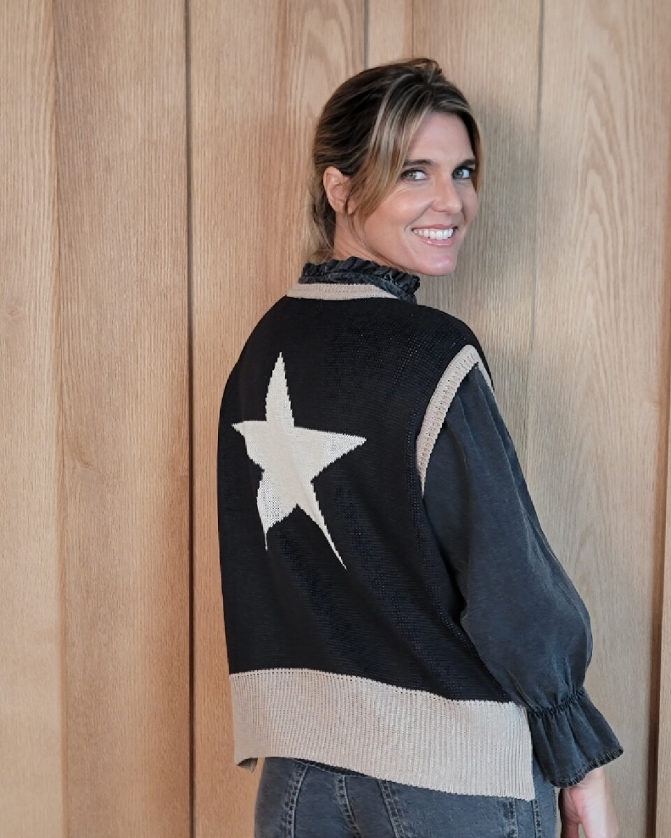 Chaleco Galaxia - Negro 