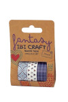 CINTA WASHI 1,5 cm X 5 mts PAQUETE X 3 AZUL